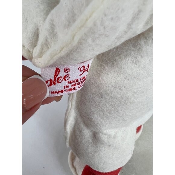 Vintage 1994 Annalee Drummer Boy Doll With Felt Hat & Drum Holiday Decoration - Picture 6 of 7